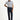 Koyu Lacivert Slim Fit Dar Kesim Beli Lastikli Likralı Pantolon
