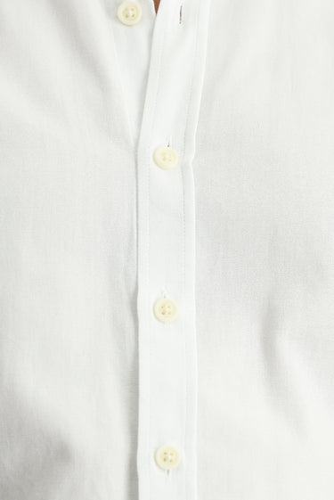 Beyaz Uzun Kol Regular Fit Oxford Pamuk Gömlek