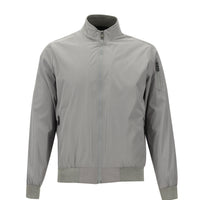 Orta Gri Ribanalı Mevsimlik Spor Bomber Ceket Mont