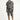 Siyah Relaxed Fit Rahat Kesim Keten Bermuda Şort