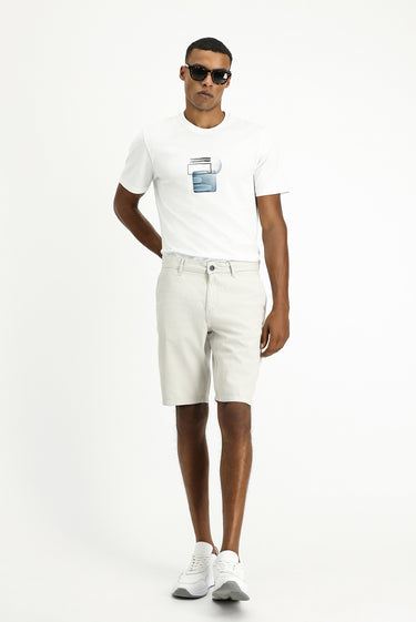 Taş Regular Fit Pamuklu Bermuda Şort