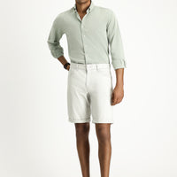 Taş Regular Fit Pamuklu Bermuda Şort