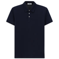 Koyu Lacivert Regular Fit Pamuk Polo Yaka Tişört