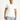 Beyaz Polo Yaka Slim Fit Dar Kesim Keten Karışımlı Tişört