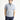 Açık Lacivert Polo Yaka Slim Fit Dar Kesim Desenli Tişört