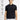 Siyah Techno-Line Polo Yaka Slim Fit Dar Kesim Fermuarlı Likralı Tişört