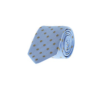 Blue Patterned Tie