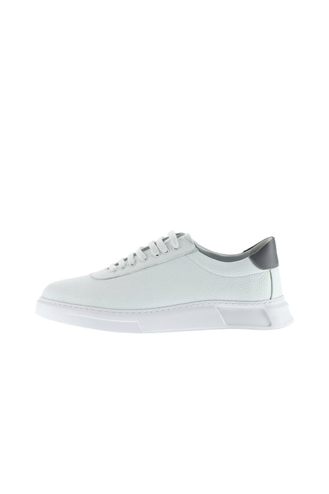 Beyaz Sneaker Deri Ayakkabı