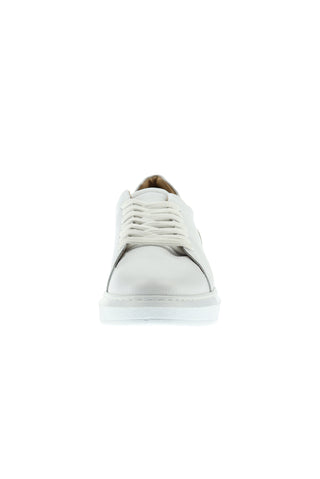 Beyaz 4 Mevsim Sneaker Deri Ayakkabı