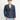 Orta Lacivert Super Slim Fit Ekstra Dar Kesim Desenli Kruvaze Ceket