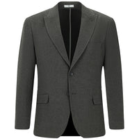Açık Antrasit Slim Fit Dar Kesim Desenli Klasik Ceket