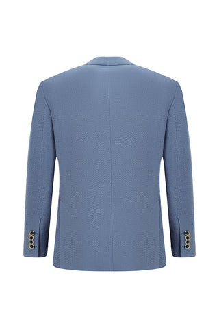 Mavi 4 Drop Relaxed Fit Rahat Kesim Spor Gofre Ceket