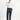 Koyu Füme Slim Fit Dar Kesim Beli Lastikli Likralı Kanvas / Chino Pantolon