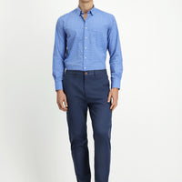 İndigo Slim Fit Dar Kesim Beli Lastikli Likralı Kanvas / Chino Pantolon