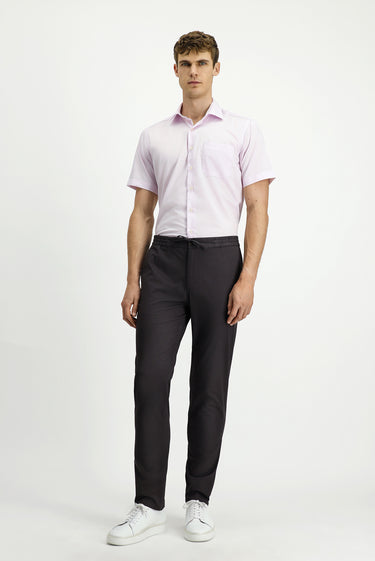 Açık Kahve  Slim Fit Dar Kesim Likralı Beli Lastikli İpli Pantolon