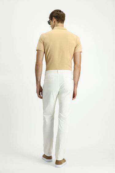 Ekru Regular Fit Likralı Kanvas / Chino Pantolon