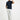 Koyu Lacivert Slim Fit Dar Kesim Likralı Polo Yaka Tişört