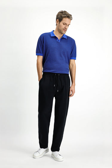 Siyah Pamuklu Sweatpant / Eşofman Altı