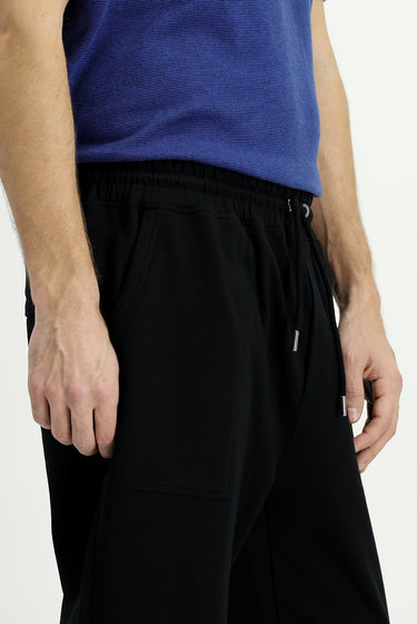 Siyah Pamuklu Sweatpant / Eşofman Altı