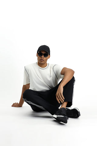 Siyah Likralı Sweatpant / Eşofman Altı
