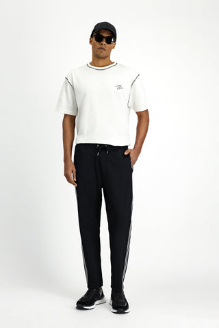 Siyah Likralı Sweatpant / Eşofman Altı