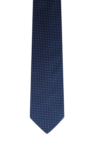 Lacivert Desenli Kravat