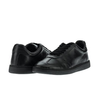 Siyah Sneaker Deri Ayakkabı