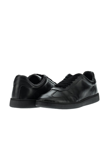 Siyah Sneaker Deri Ayakkabı