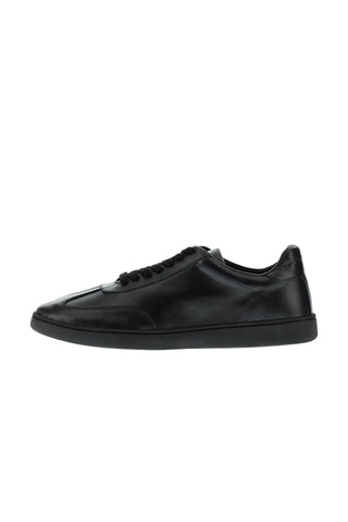 Siyah Sneaker Deri Ayakkabı