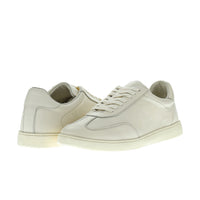 Krem Sneaker Deri Ayakkabı