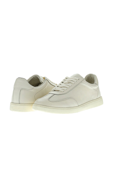Krem Sneaker Deri Ayakkabı