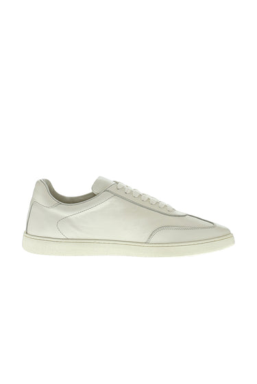 Krem Sneaker Deri Ayakkabı