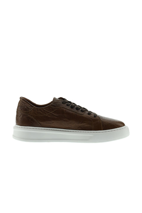 Tan Leather Sneaker Shoes