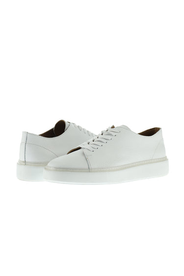 Beyaz Sneaker Deri Ayakkabı
