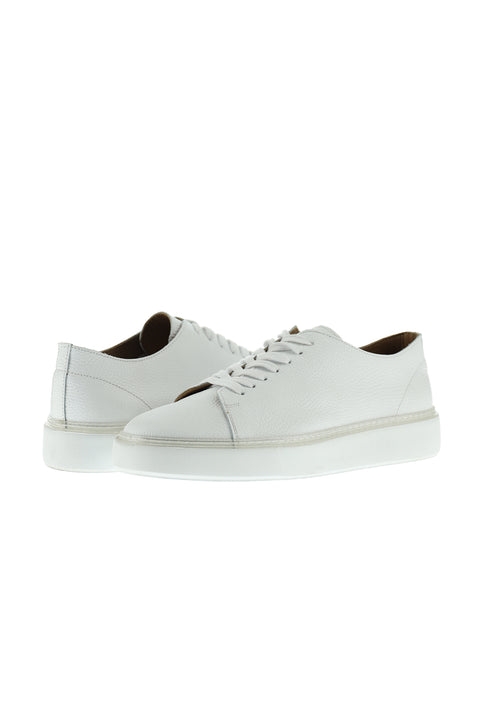 White Leather Sneaker Shoes