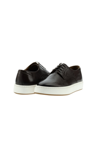 Orta Kahve Techno-Line Sneaker Deri Ayakkabı