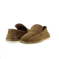 Taba Süet Casual Loafer Deri Ayakkabı