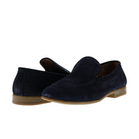 Koyu Lacivert Casual Loafer Deri Ayakkabı