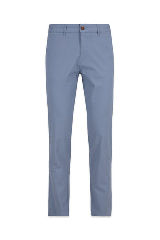 Havacı Mavi Regular Fit Standart Kesim Likralı Esnek Yan Cepli Likralı Kanvas / Chino Pantolon