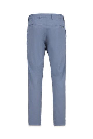 Havacı Mavi Regular Fit Standart Kesim Likralı Esnek Yan Cepli Likralı Kanvas / Chino Pantolon