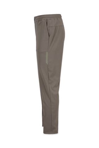 Orta Vizon Techno-Line Beli Lastikli Cepli Likralı Esnek Sweatpant / Eşofman Altı