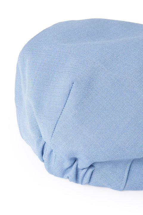 Blue Lycra Flexible Cap