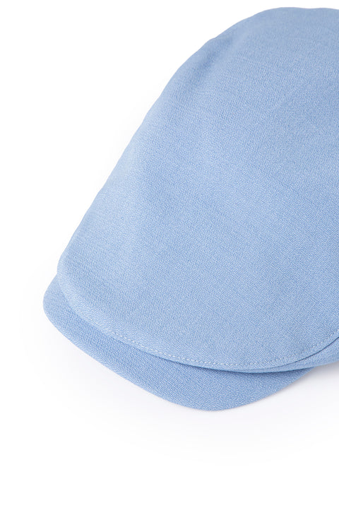 Blue Lycra Flexible Cap
