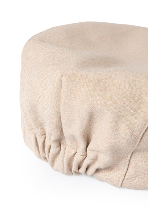 Medium Beige Lycra Flexible Cap