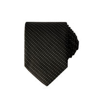Black Patterned Tie