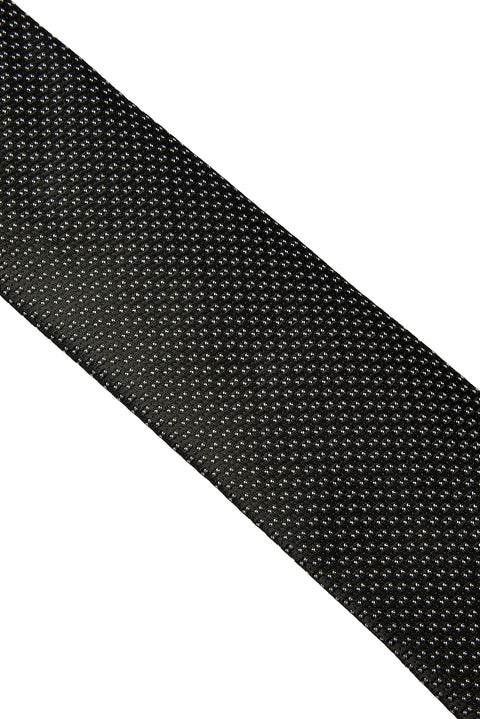 Black Patterned Tie