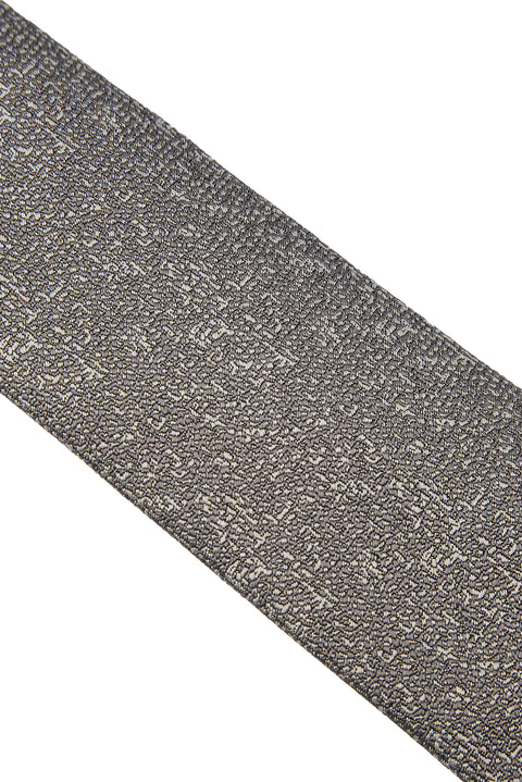 Silver Patterned Tie