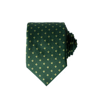 Forest Green Patterned Tie