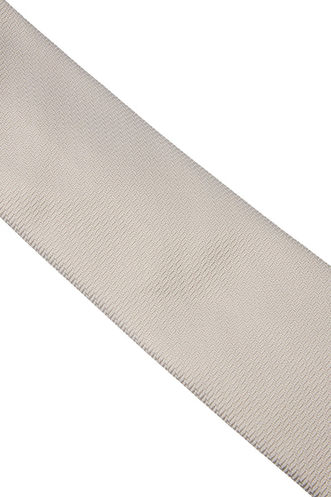 Silver Patterned Tie