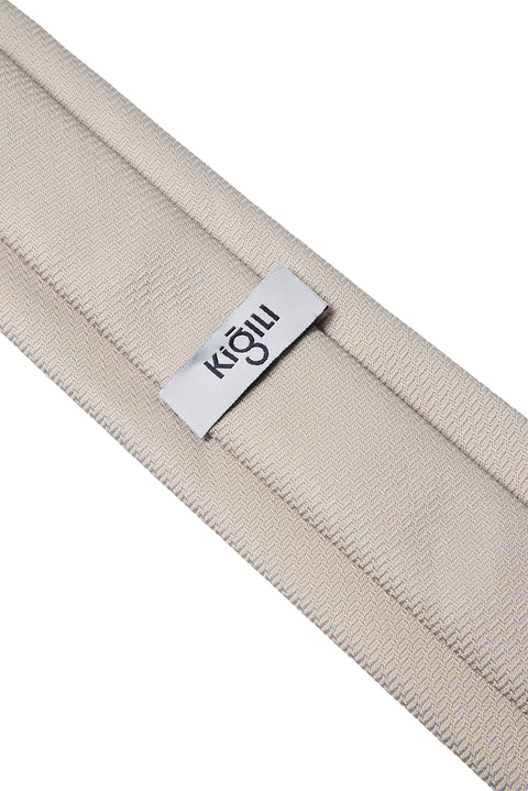 Silver Patterned Tie